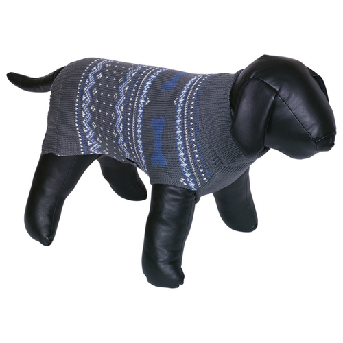 Nobby Hundepullover Mundo grau-hellblau