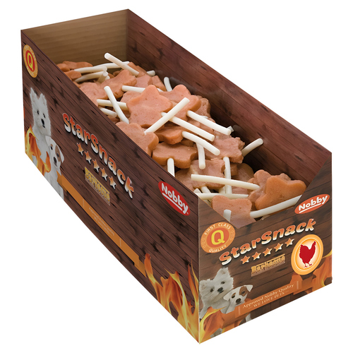 Nobby Hundesnack XmasLollipop Star 2,8 kg / Sparpaket