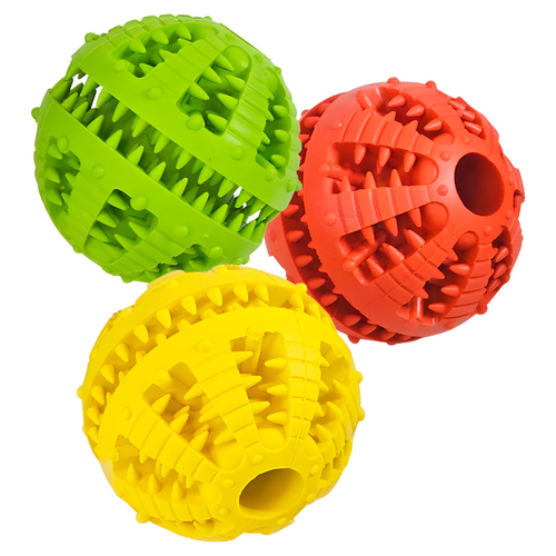 Nobby Hundespielzeug Dental Ball Vollgummi