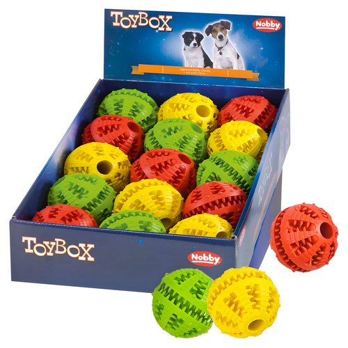 weitere Abbildung Nobby Hundespielzeug Dental Ball Vollgummi