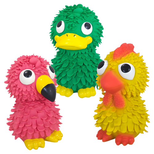 Nobby Hundespielzeug Flamingo, Hähnchen oder Ente aus Latex