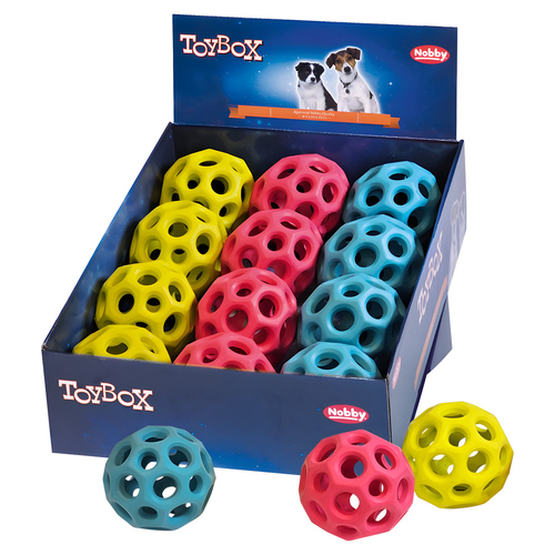 weitere Abbildung Nobby Hundespielzeug Gitterball aus Vollgummi