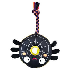 Abbildung Nobby Hundespielzeug Halloween Plsch Spinne mit Seil