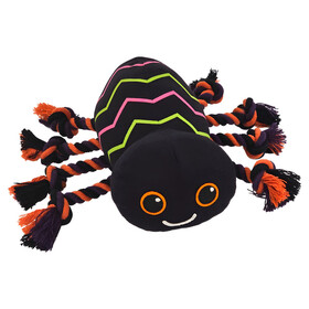 Abbildung Nobby Hundespielzeug Halloween Spinne mit Seil