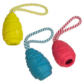 Abbildung Nobby Hundespielzeug Jumper mit Seil aus Vollgummi