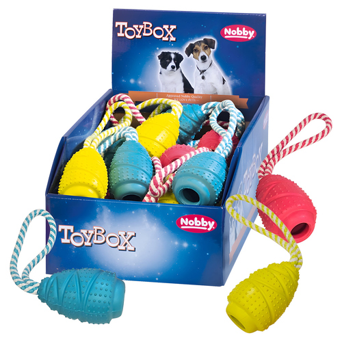 weitere Abbildung Nobby Hundespielzeug Jumper mit Seil aus Vollgummi