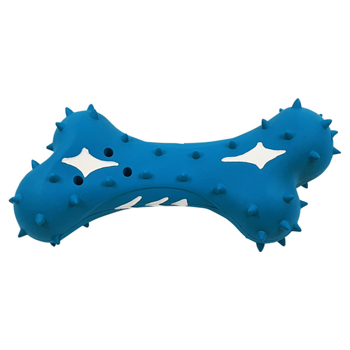 Nobby Hundespielzeug Kühlknochen Gummi blau