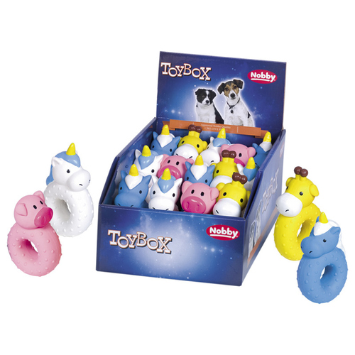 Nobby Hundespielzeug Latex Kauring Animal