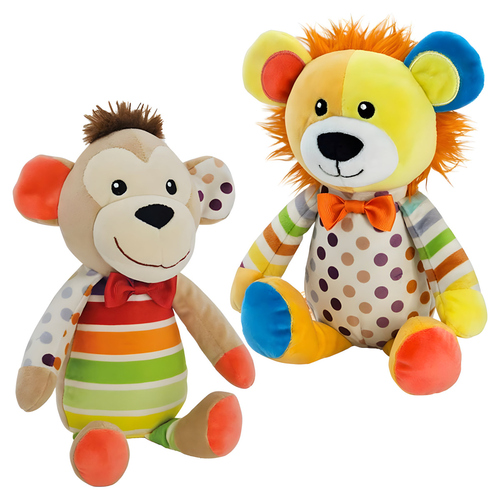 Nobby Hundespielzeug Löwe/Affe aus Plüsch