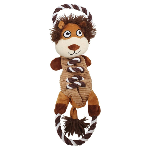 Nobby Hundespielzeug Löwe mit Seil