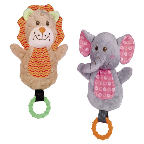 Nobby Hundespielzeug Löwe oder Elefant Plüsch