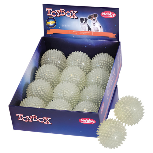 weitere Abbildung Nobby Hundespielzeug Noppenball Glowing aus TPR
