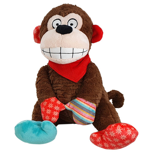 Nobby Hundespielzeug Plüsch Affe sitzend