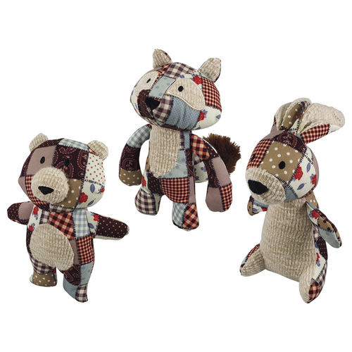 Nobby Hundespielzeug Plüschtier Patchwork