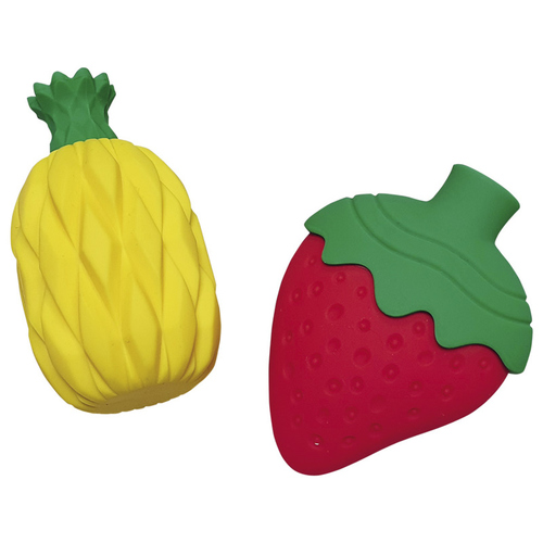 Nobby Hundespielzeug Silikon Fruit Mix