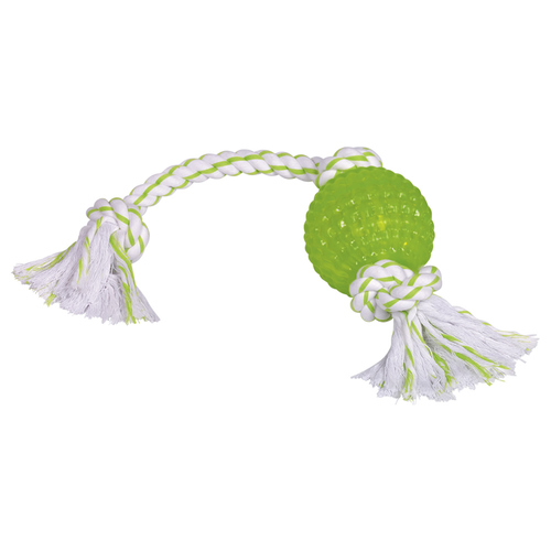 Nobby Hundespielzeug TPR Ball mit Seil