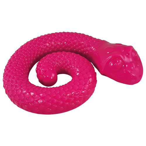 Nobby Hundespielzeug TPR Schlange pink