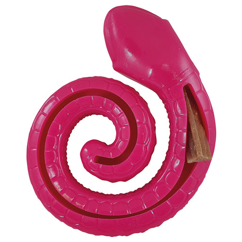 weitere Abbildung Nobby Hundespielzeug TPR Schlange pink
