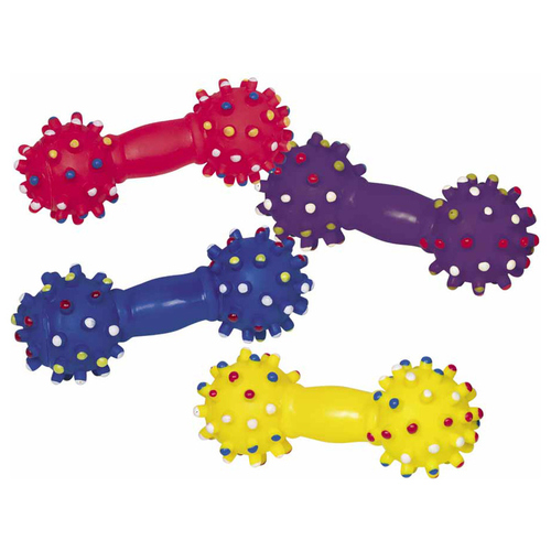 Nobby Hundespielzeug Vinyl Hantel mit Squeaker