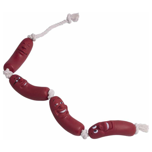 Nobby Hundespielzeug Vinyl Würstchenkette