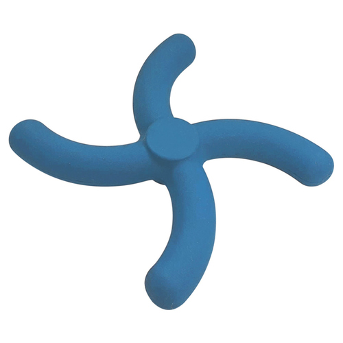 Nobby Hundespielzeug Vollgummi Boomerang blau