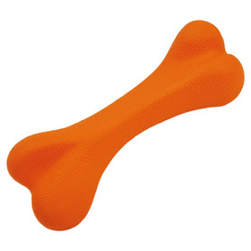 Abbildung Nobby Hundespielzeug Vollgummi Knochen orange
