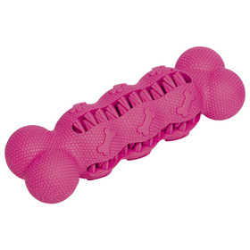 Abbildung Nobby Hundespielzeug Vollgummi Knochen pink