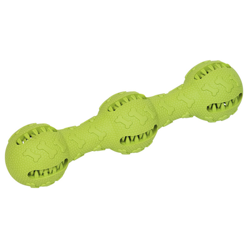 Nobby Hundespielzeug Vollgummi Stick grün