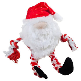 Abbildung Nobby Hundespielzeug Xmas Wichtel mit elastischen Beinen aus Plsch