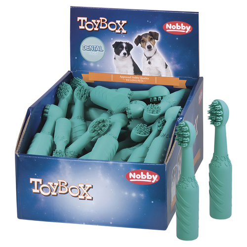 weitere Abbildung Nobby Hundespielzeug Zahnbrste Dental-Line Vollgummi