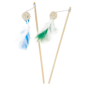 Abbildung Nobby Katzen-Angel mit Rattanball