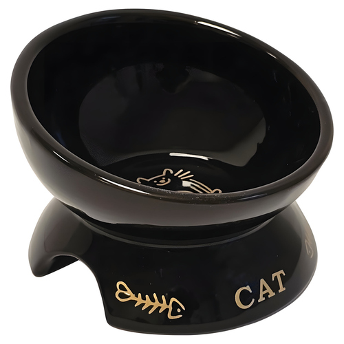 weitere Abbildung Nobby Katzen Keramik-Napf Golden Cat schwarz