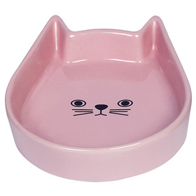 Abbildung Nobby Katzen Keramik Schale Kitty Face pink