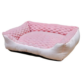 Abbildung Nobby Katzenbett eckig Diamond rosa
