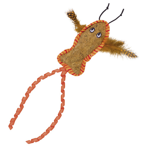 Nobby Katzenspielzeug Kork Hummer mit Catnip orange