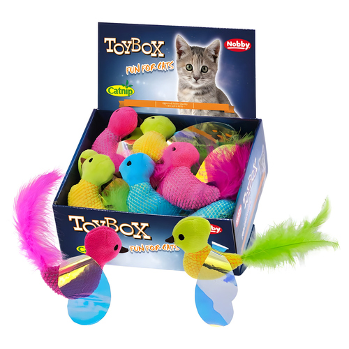 weitere Abbildung Nobby Katzenspielzeug Plschvogel mit Catnip