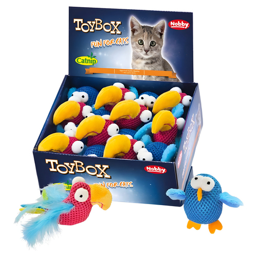 weitere Abbildung Nobby Katzenspielzeug Vogel mit Catnip aus Mesh