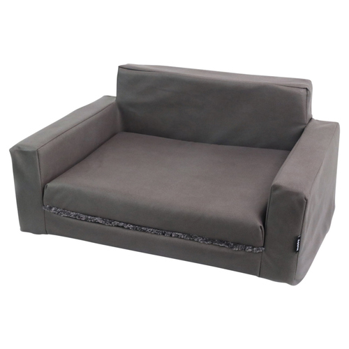 Nobby Komfortsofa Enock dunkelgrau, Maße: 54 x 38 x 18/26 cm