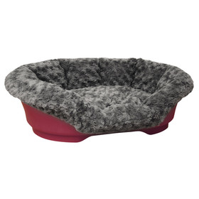 Abbildung Nobby Kuschelbezug fr Kunststoffbetten dunkelgrau fr Hunde