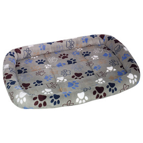 Abbildung Nobby Matte mit Rand oval Classic Lissi hellgrau