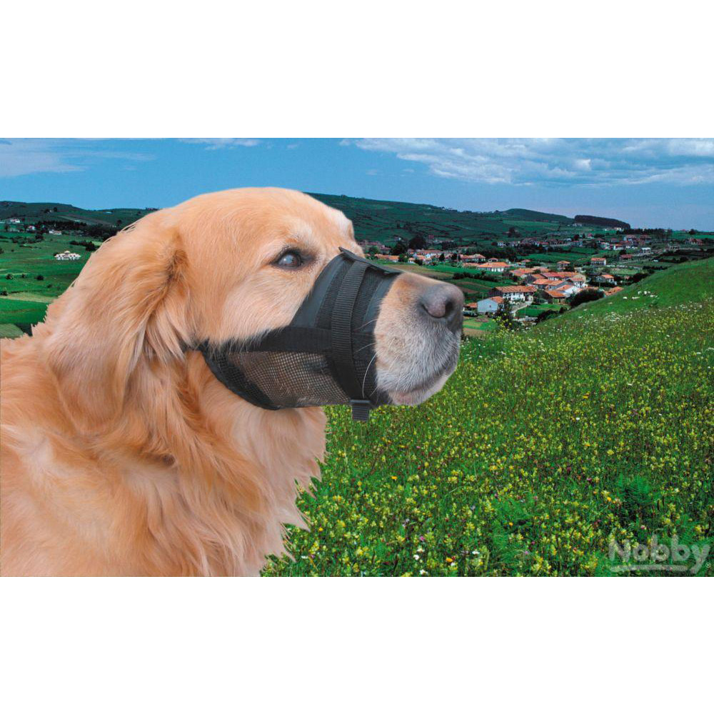 Nobby Leder Maulkorb Größe 6 - 26/44cm Für Hunde