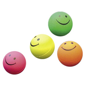 Abbildung Nobby Moosgummi Smiley Blle 4er Netz