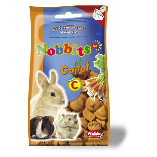 Nobby Nobbits Carrot 75 g