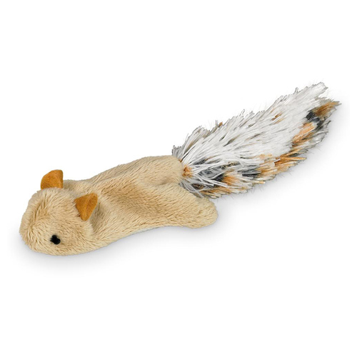 Nobby Plüsch Eichhörnchen mit Catnip