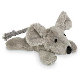 Abbildung Nobby Plsch Maus mit Catnip grau 9 cm