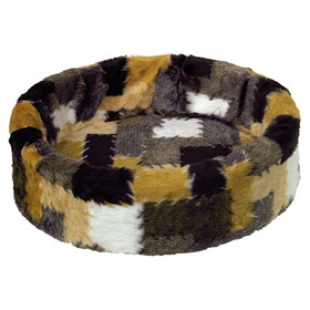 Abbildung Nobby Plschbett patchwork fr Hunde