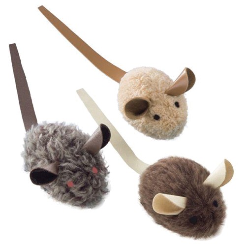 Nobby Plüschmaus mit Lederschwanz