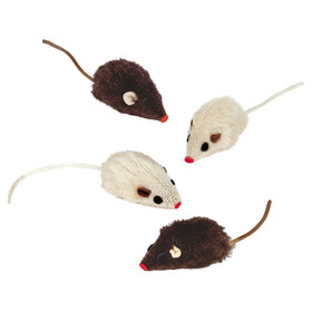 Abbildung Nobby Plschmaus mit Rassel 5 cm, 4 Stck