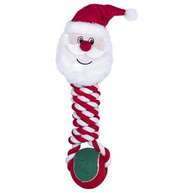 Abbildung Nobby Seil mit Weihnachtsmannplschkopf