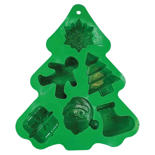 weitere Abbildung Nobby Silikon Backform Xmas grn